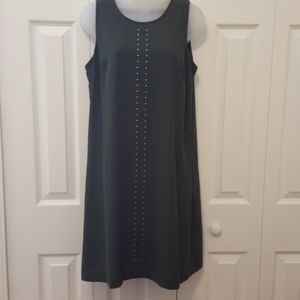 Chetta B olive green dress